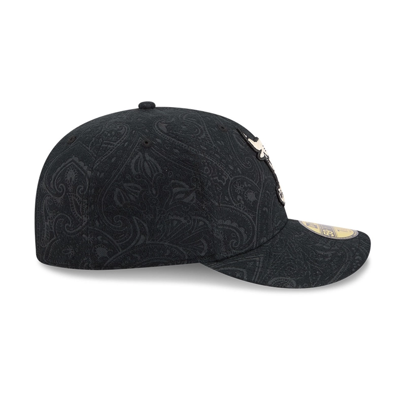 GORRA 59FIFTY NBA CHICAGO BULLS BRUSHED COTTON NEGRO - 5