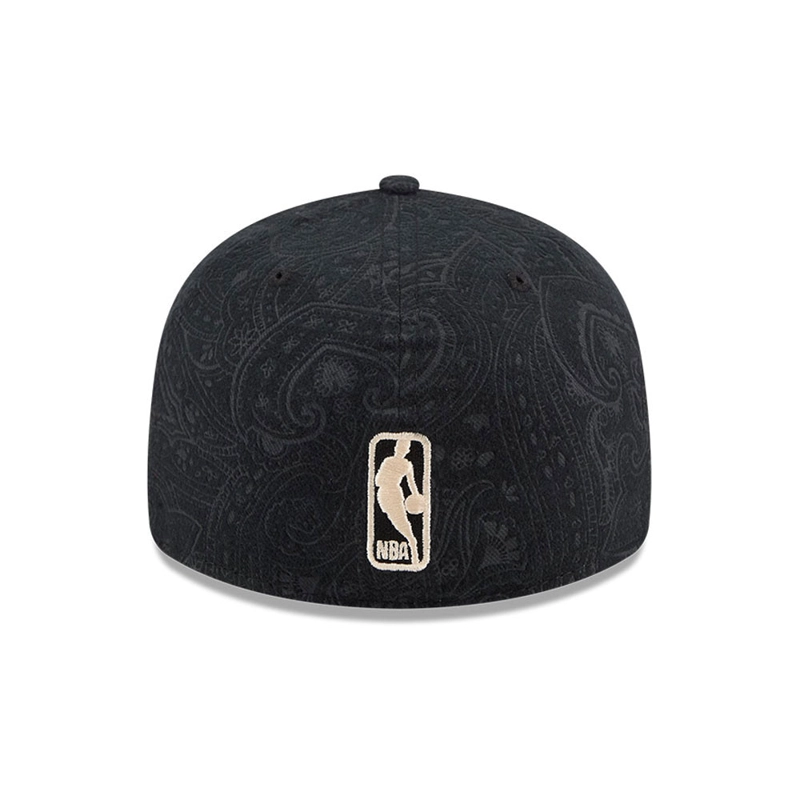 GORRA 59FIFTY NBA CHICAGO BULLS BRUSHED COTTON NEGRO - 6