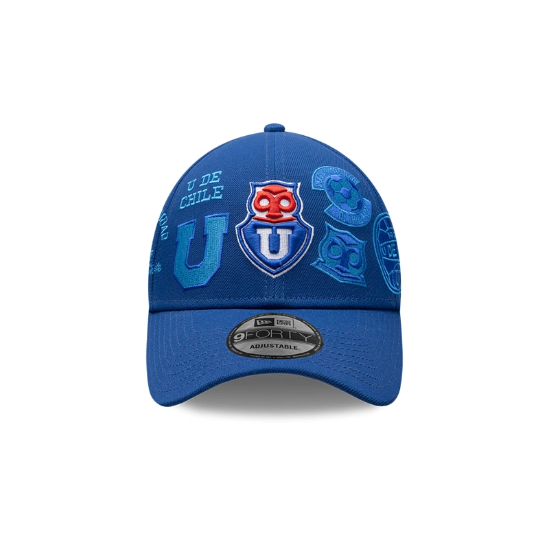 GORRA NEW ERA 9FORTY UNIVERSIDAD DE CHILE FUTBOL AZUL - 2