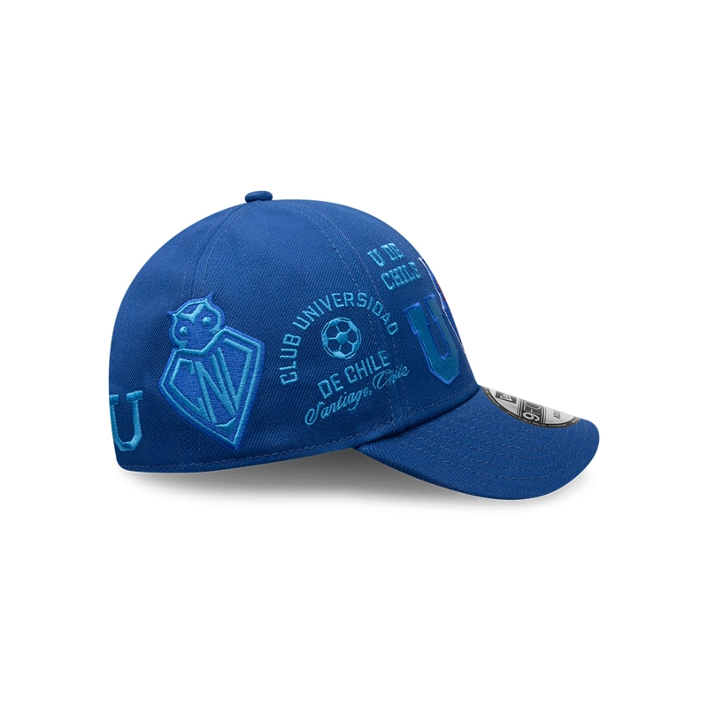 GORRA NEW ERA 9FORTY UNIVERSIDAD DE CHILE FUTBOL AZUL - 5