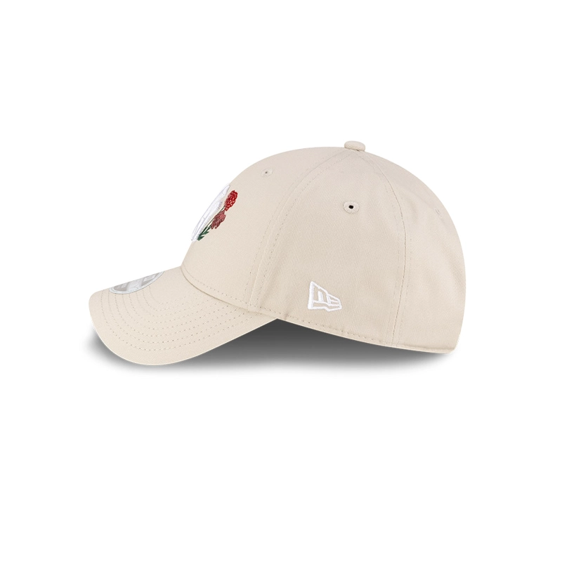 GORRA 9FORTY MLB NEW YORK YANKEES FLORAL ICON BEIGE - 4
