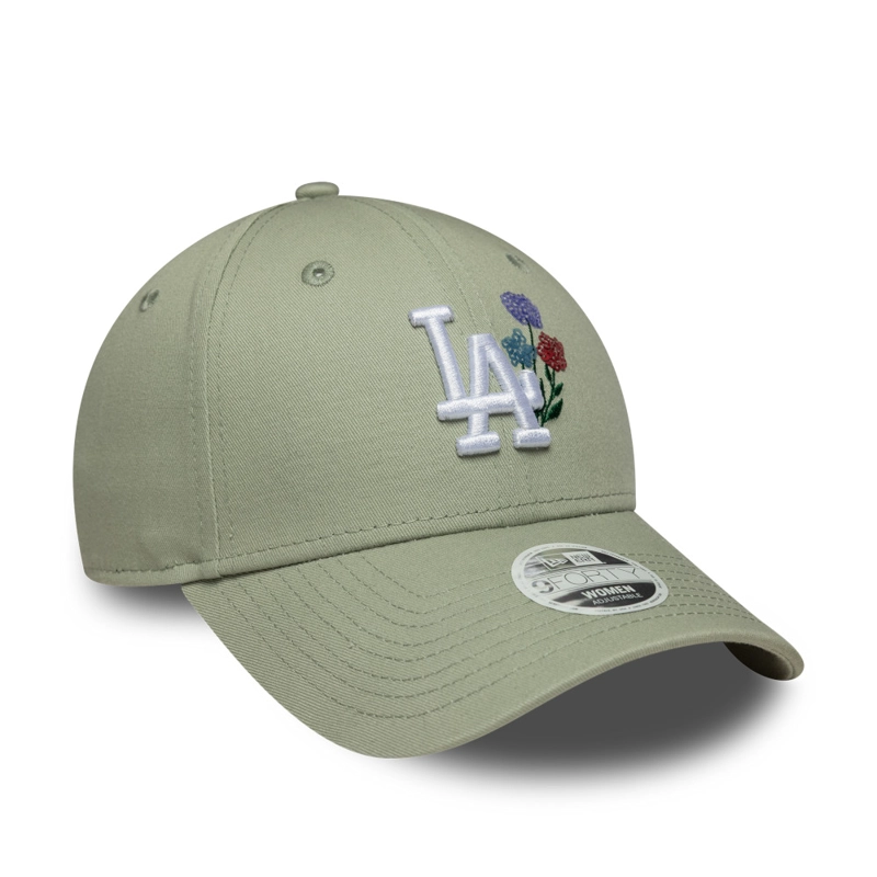 GORRA 9FORTY MLB LOS ANGELES DODGERS FLORAL ICON VERDE - 2