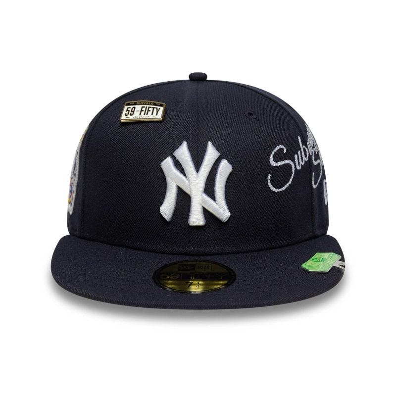 GORRA 59FIFTY MLB NY YANKEES SUBWAY SERIES AZUL M. - 3