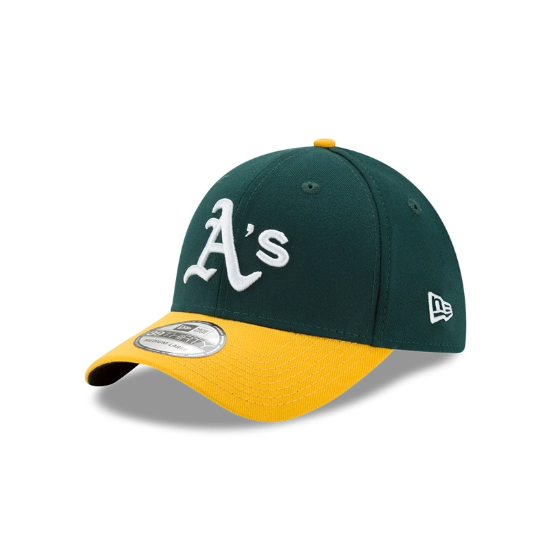 GORRA NEW ERA 39THIRTY OAKLAND ATHLETICS TEAM CLASSICS VERDE - 1