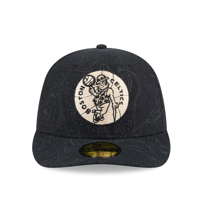 GORRA 59FIFTY NBA BOSTON CELTICS BRUSHED COTTON NEGRO - 2