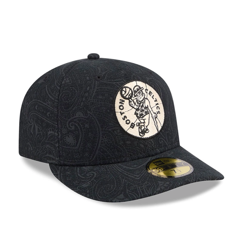 GORRA 59FIFTY NBA BOSTON CELTICS BRUSHED COTTON NEGRO - 3