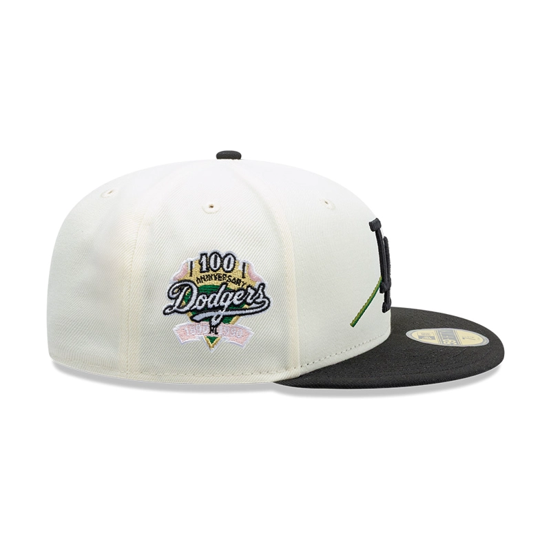 GORRA 59FIFTY MLB LOS ANGELES DODGERS MLB PINK ROSE BLANCO - 4