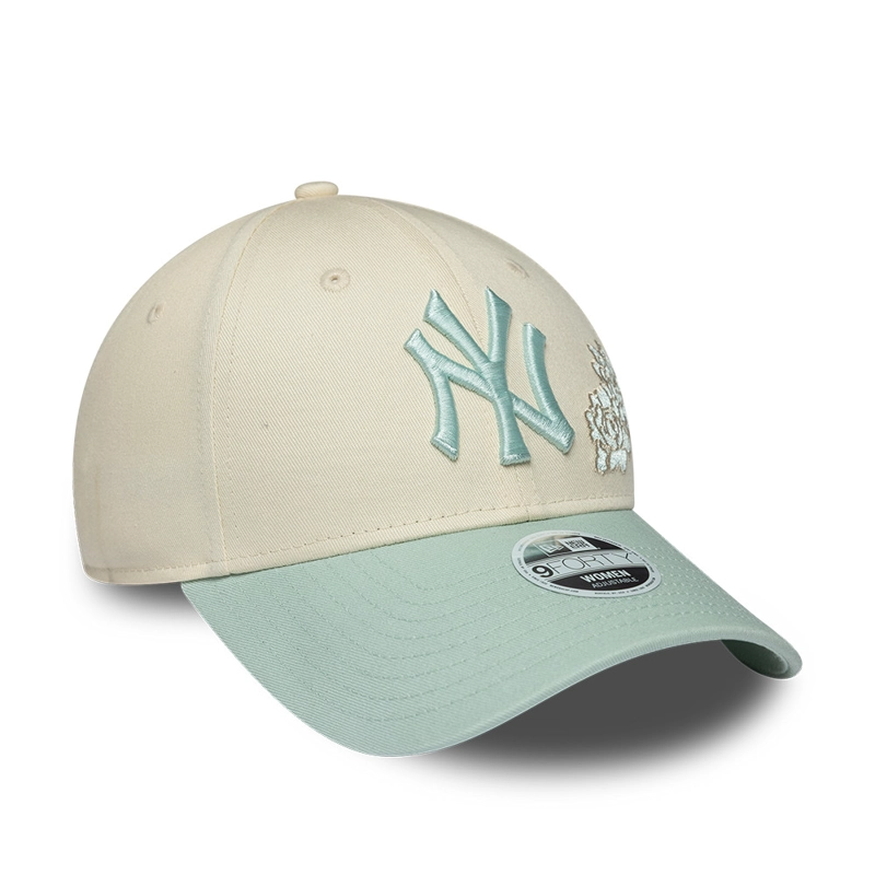 GORRA 9FORTY MLB NEW YORK YANKEES FLORAL PACK BEIGE - 3