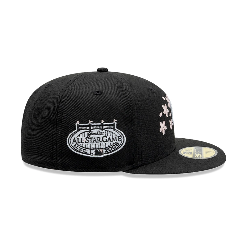 GORRA 59FIFTY MLB NEW YORK YANKEES CHERRY BLOSSOM NEGRO - 3