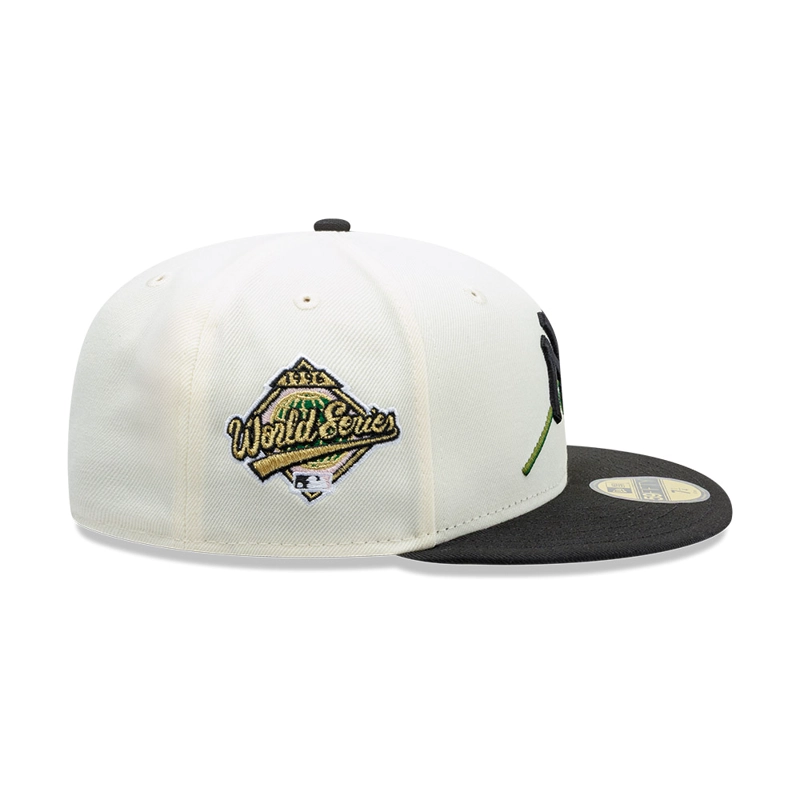 GORRA 59FIFTY MLB NEW YORK YANKEES MLB PINK ROSE BLANCO - 4