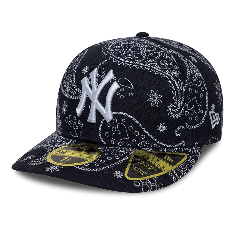 GORRA 59FIFTY MLB NEW YORK YANKEES PAISLEY PACK AZUL - 1