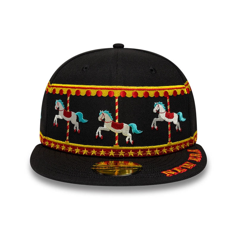 GORRA 59FIFTY CARRUSEL ENTRETENIMIENTO NEGRO - 2