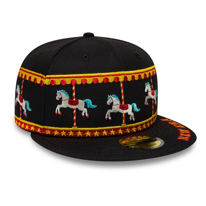 GORRA 59FIFTY CARRUSEL ENTRETENIMIENTO NEGRO - 3