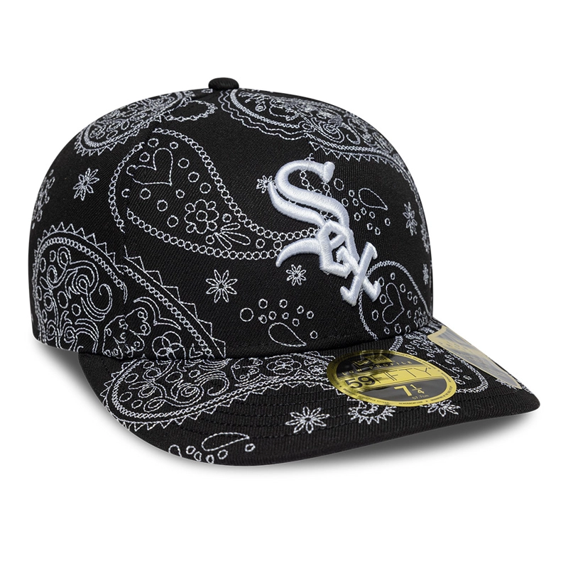 GORRA 59FIFTY MLB CHICAGO WHITE SOX PAISLEY PACK NEGRO - 1