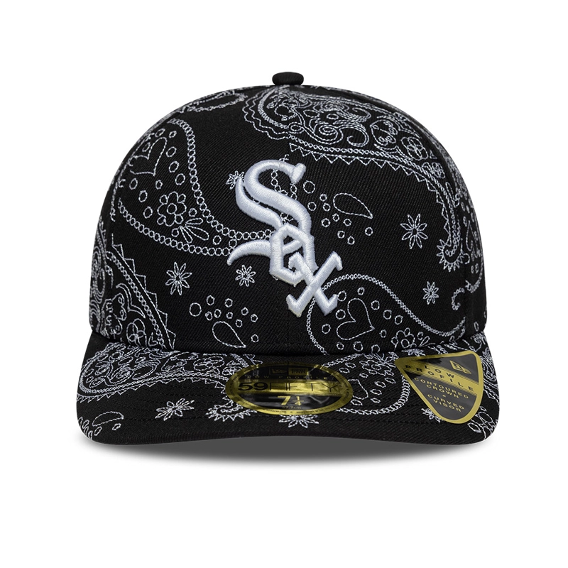 GORRA 59FIFTY MLB CHICAGO WHITE SOX PAISLEY PACK NEGRO - 2