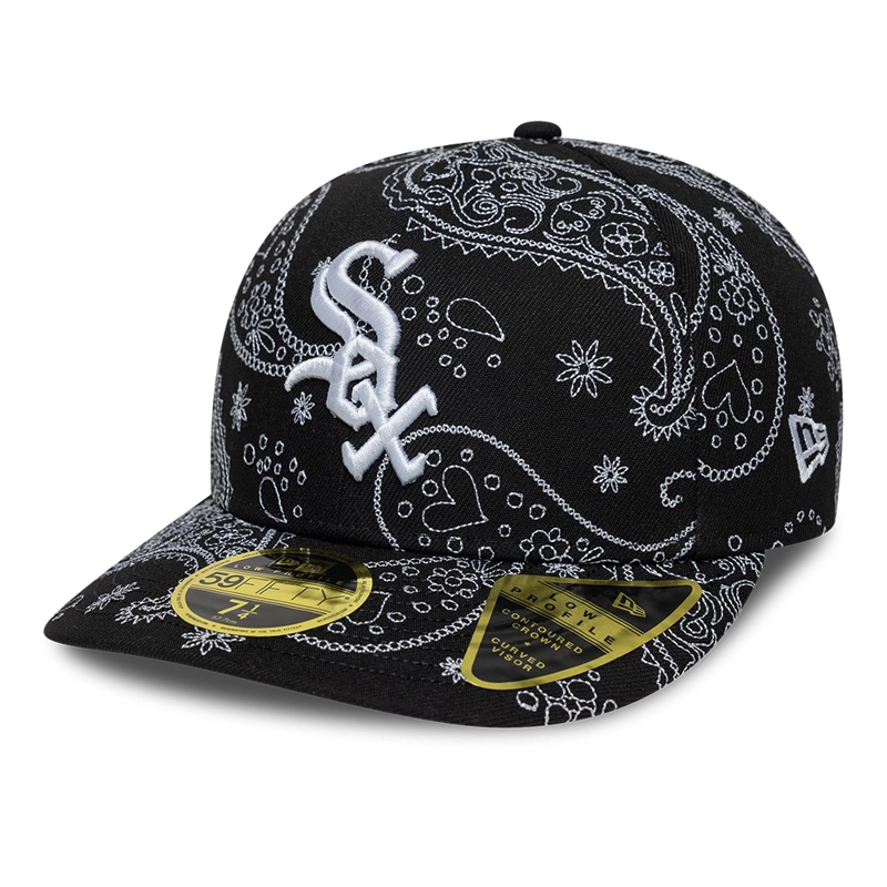 GORRA 59FIFTY MLB CHICAGO WHITE SOX PAISLEY PACK NEGRO - 3