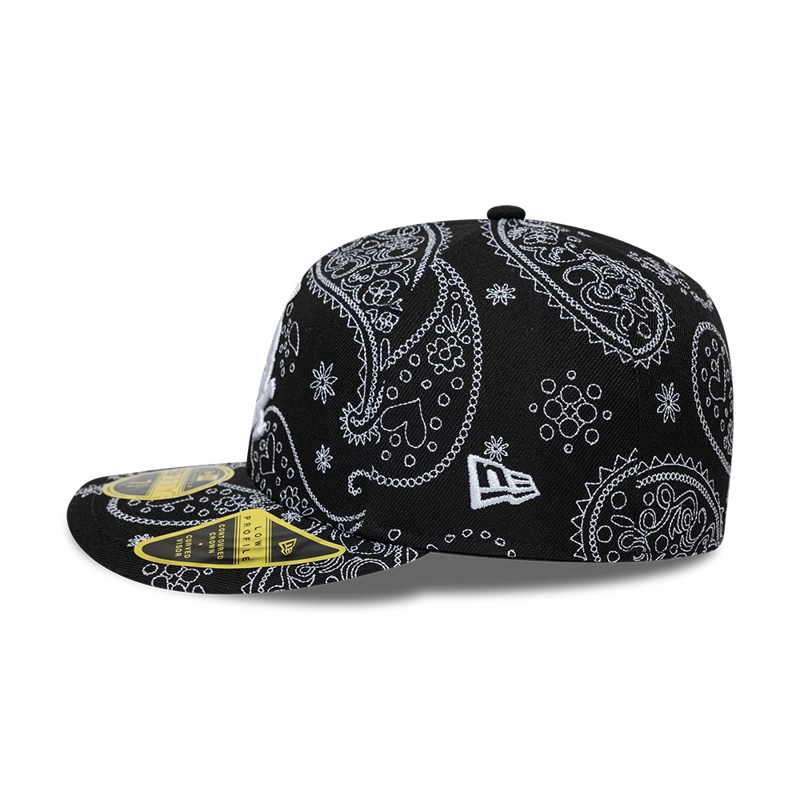 GORRA 59FIFTY MLB CHICAGO WHITE SOX PAISLEY PACK NEGRO - 4