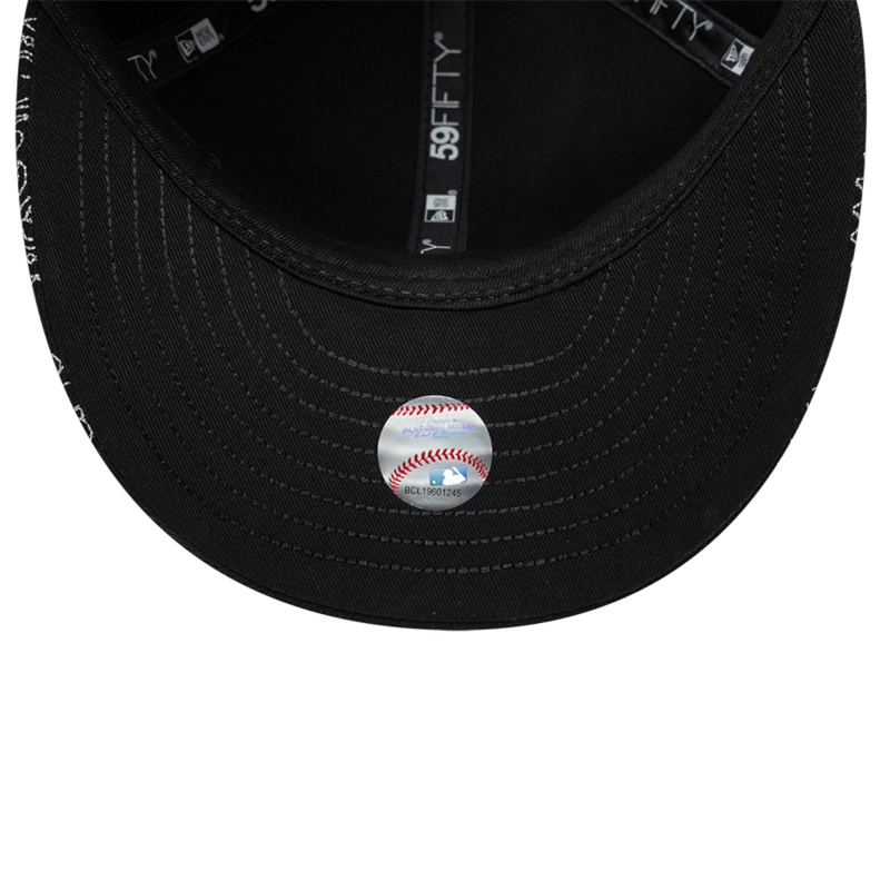 GORRA 59FIFTY MLB CHICAGO WHITE SOX PAISLEY PACK NEGRO - 7