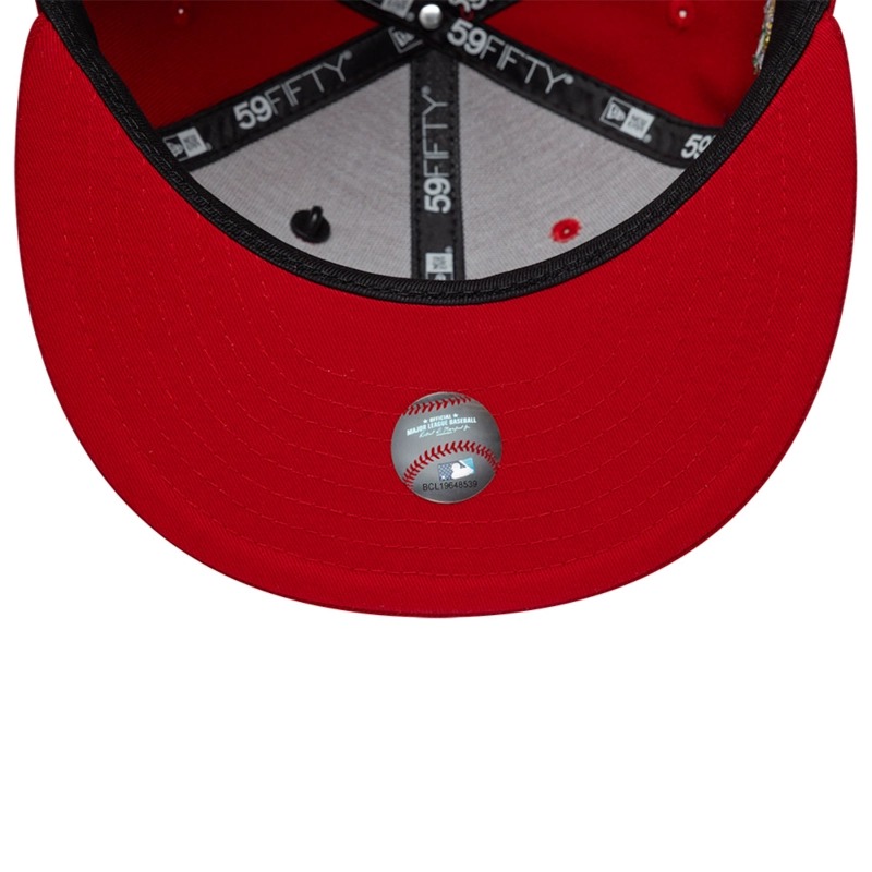 GORRA 59FIFTY MLB NEW YORK YANKEES FOOD GRAPHIC ROJO - 7