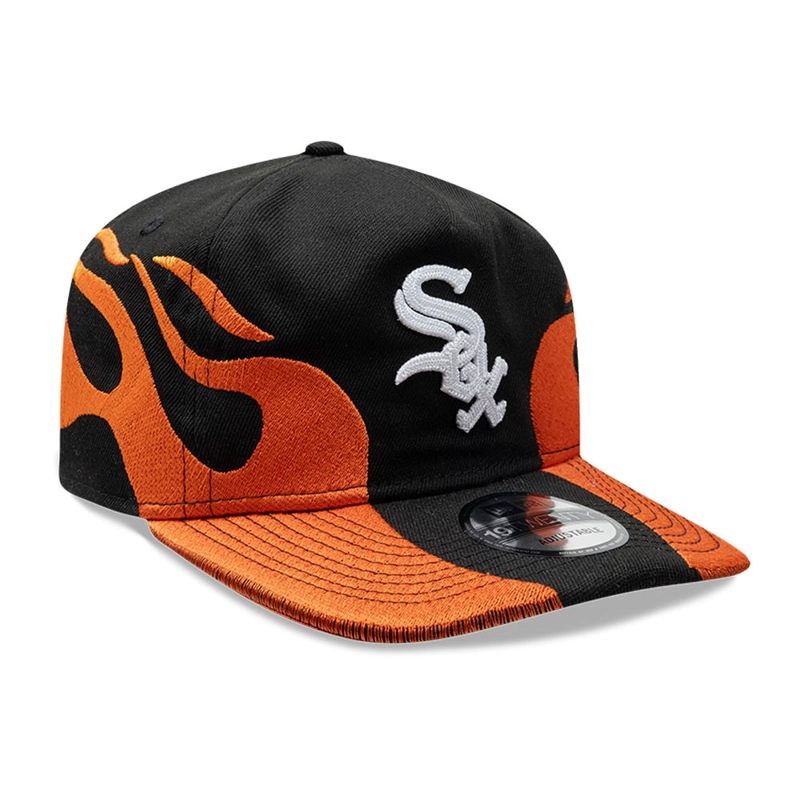GORRA 19TWENTY MLB CHICAGO WHITE SOX FLAME NEGRO - 1