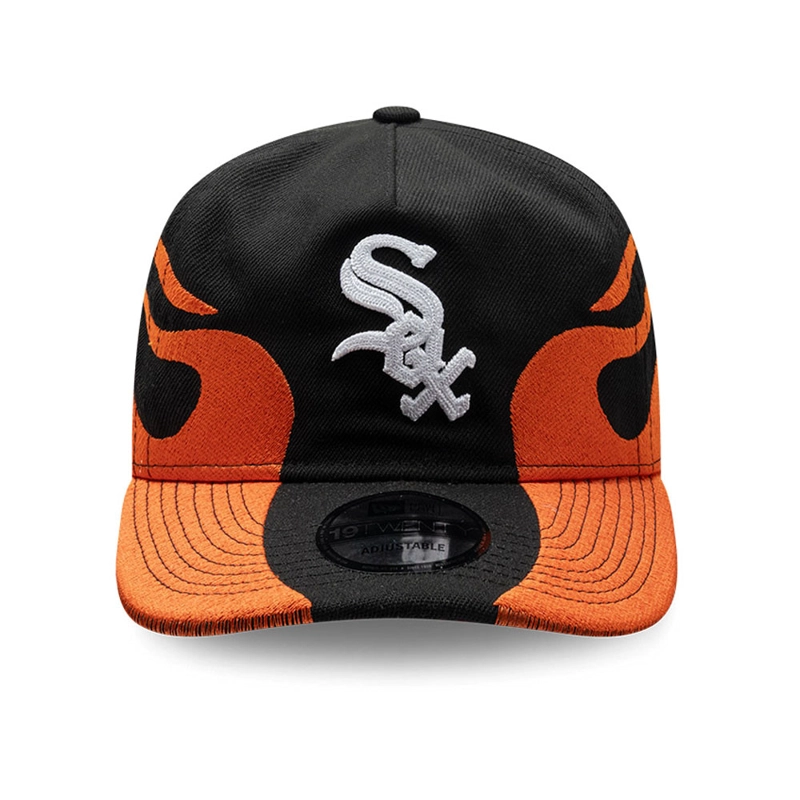 GORRA 19TWENTY MLB CHICAGO WHITE SOX FLAME NEGRO - 2