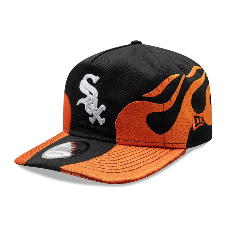 GORRA 19TWENTY MLB CHICAGO WHITE SOX FLAME NEGRO - 3