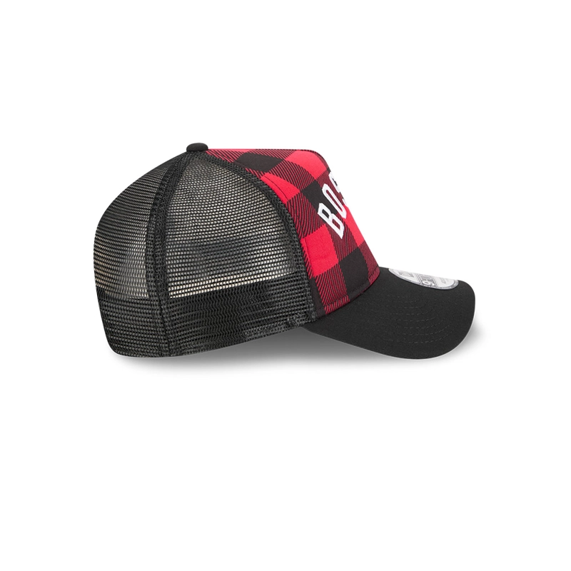 GORRA NEW ERA 9FORTY BOSTON RED SOX NOVELTY CHECK NEGRO - 5
