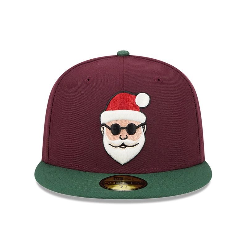 GORRA NEW ERA 59FIFTY  HOLIDAY ESSENTIALS ROJO - 2
