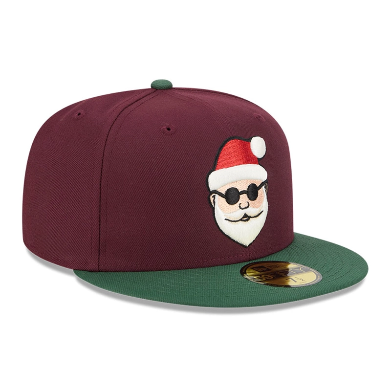 GORRA NEW ERA 59FIFTY  HOLIDAY ESSENTIALS ROJO - 3