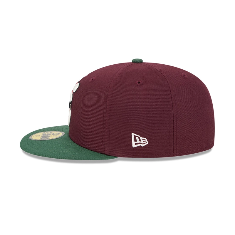 GORRA NEW ERA 59FIFTY  HOLIDAY ESSENTIALS ROJO - 4