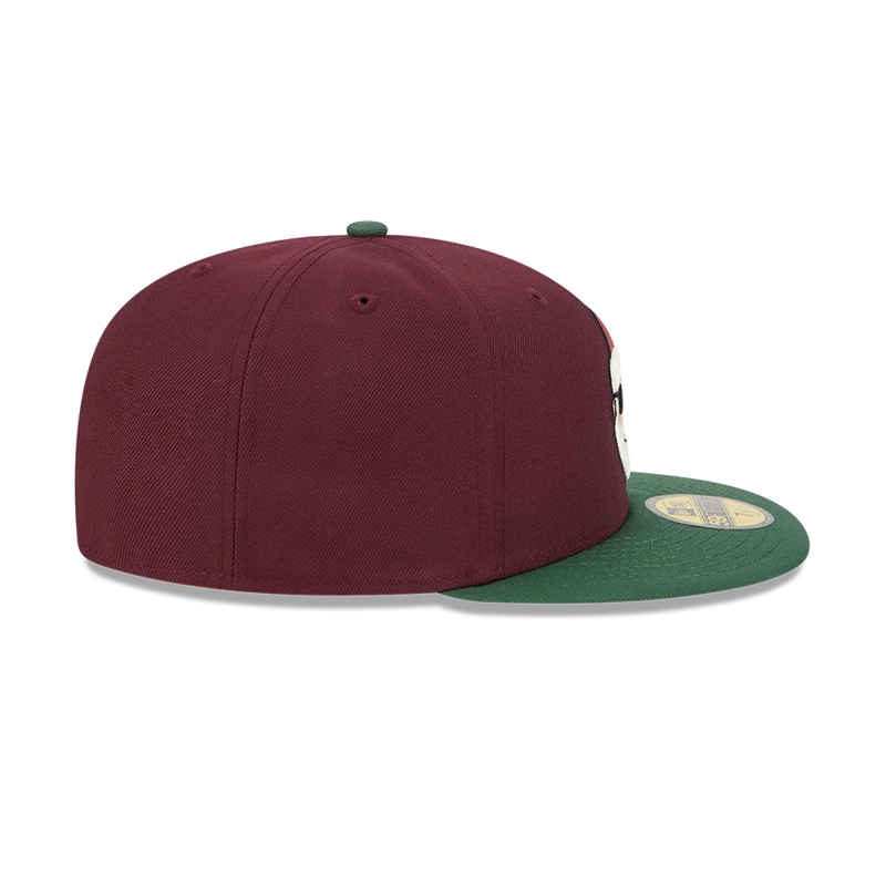 GORRA NEW ERA 59FIFTY  HOLIDAY ESSENTIALS ROJO - 5