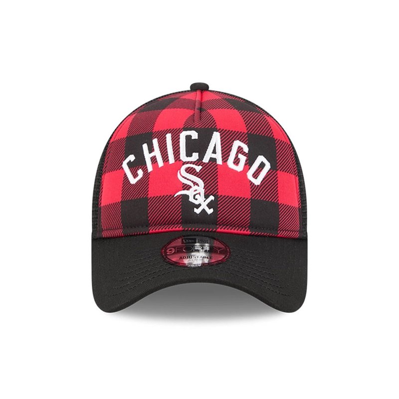 GORRA NEW ERA 9FORTY CHICAGO WHITE SOX NOVELTY CHECK NEGRO - 2