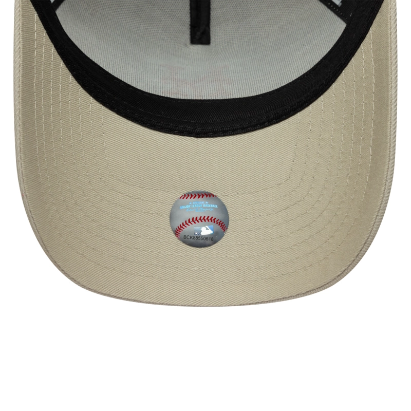 GORRA 9FORTY MLB NEW YORK METS OUTLINE SCRIPT BEIGE - 5