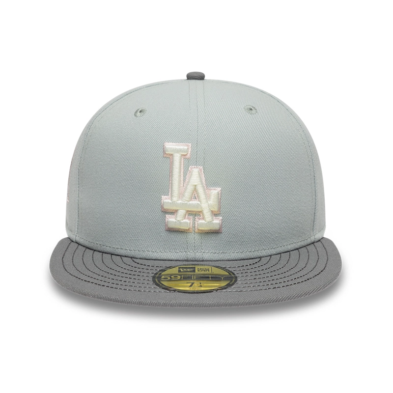 GORRA 59FIFTY MLB LOS ANGELES DODGERS SAKURANAGASHI GRIS - 3