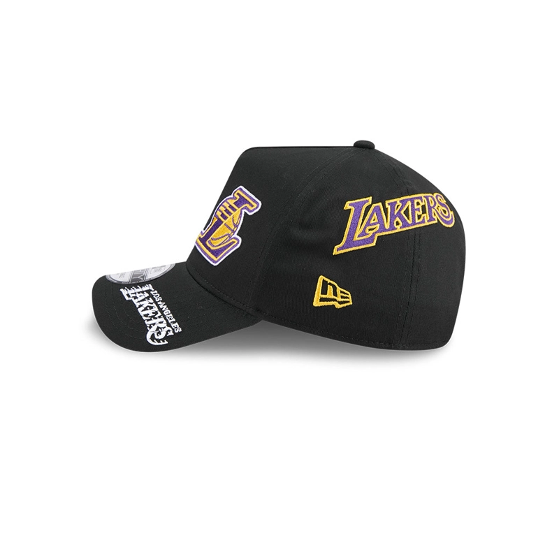 GORRA 9FORTY NBA LOS ANGELES LAKERS NBA REPEAT NEGRO - 3