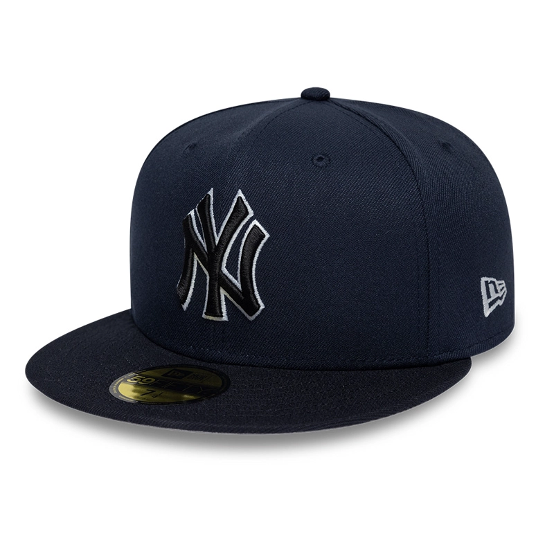 GORRA 59FIFTY MLB NEW YORK YANKEES GLOW IN THE DARK AZUL - 1