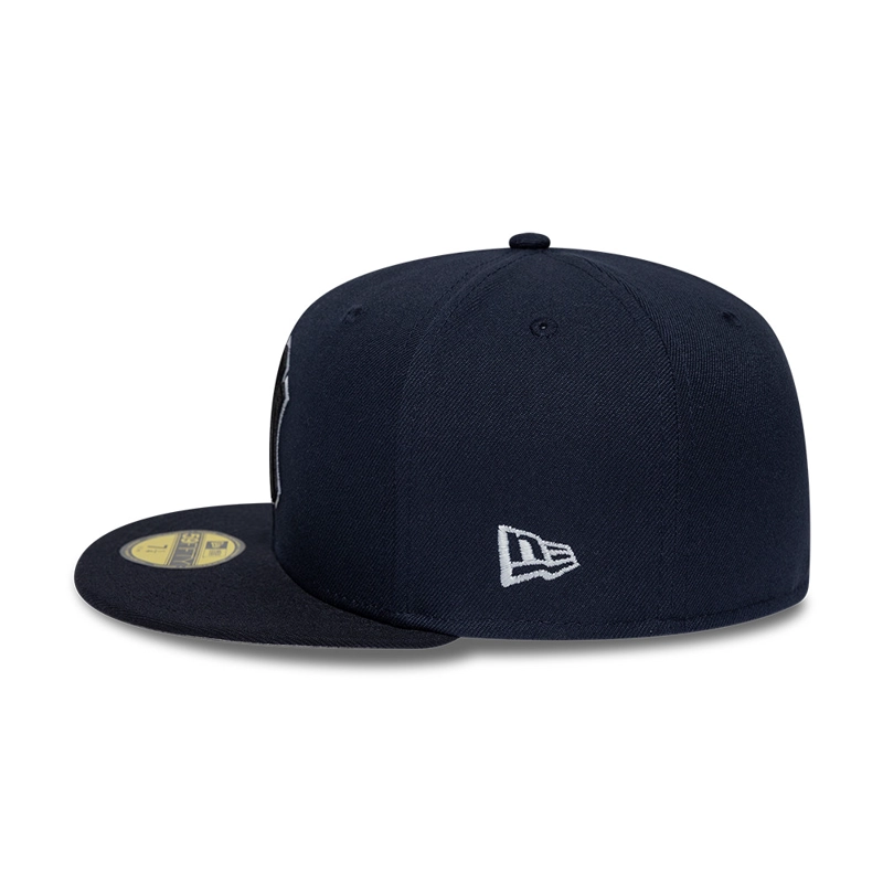 GORRA 59FIFTY MLB NEW YORK YANKEES GLOW IN THE DARK AZUL - 4