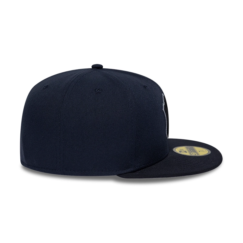 GORRA 59FIFTY MLB NEW YORK YANKEES GLOW IN THE DARK AZUL - 5
