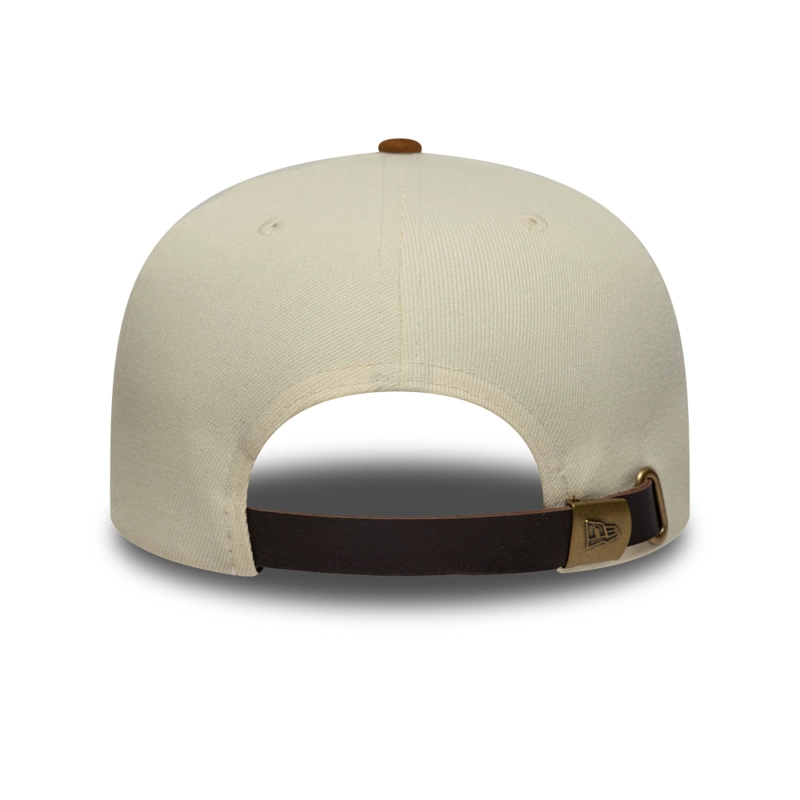 GORRA 9FIFTY AF MLB LOS ANGELES DODGERS SUEDE VISOR BEIGE - 4