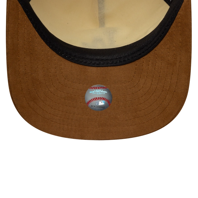 GORRA 9FIFTY AF MLB LOS ANGELES DODGERS SUEDE VISOR BEIGE - 5