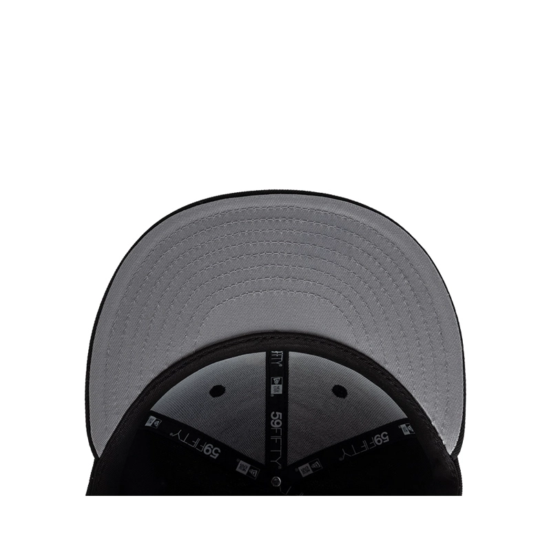 GORRA 59FIFTY MLB CHICAGO WHITE SOX WORDMARK NEGRO - 6