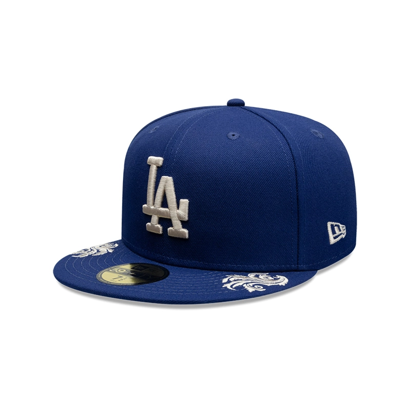 GORRA 59FIFTY MLB LOS ANGELES DODGERS WORDMARK AZUL MA. - 2