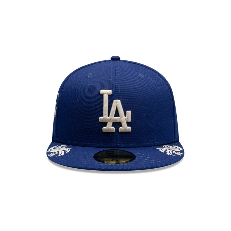 GORRA 59FIFTY MLB LOS ANGELES DODGERS WORDMARK AZUL MA. - 3