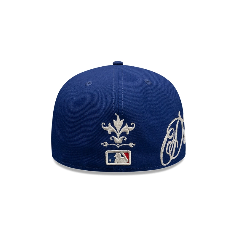 GORRA 59FIFTY MLB LOS ANGELES DODGERS WORDMARK AZUL MA. - 6