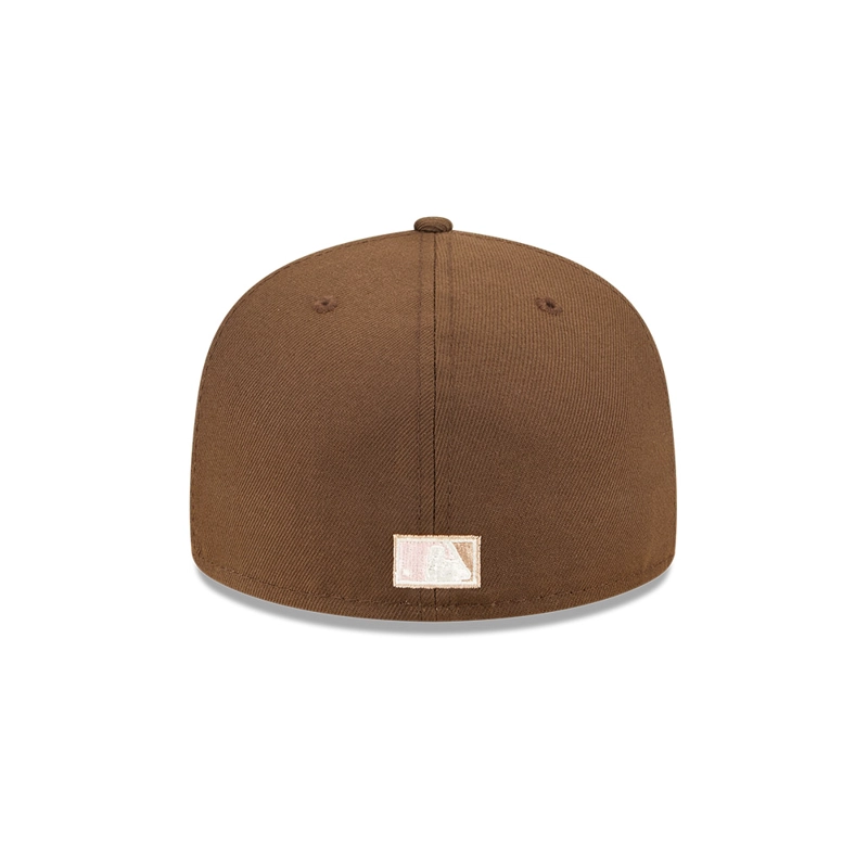 GORRA 59FIFTY MLB CHICAGO WHITE SOX WALNUT PINK MARRON - 6