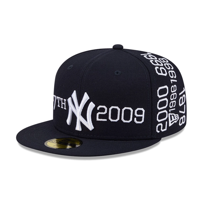 GORRA 59FIFTY 09 MLB NEW YORK YANKEES SPIKE LEE ANIVERSARY AZUL - 1