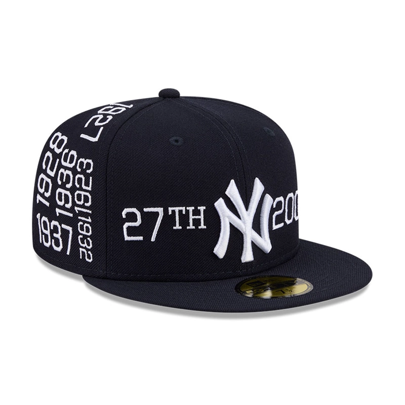GORRA 59FIFTY 09 MLB NEW YORK YANKEES SPIKE LEE ANIVERSARY AZUL - 2