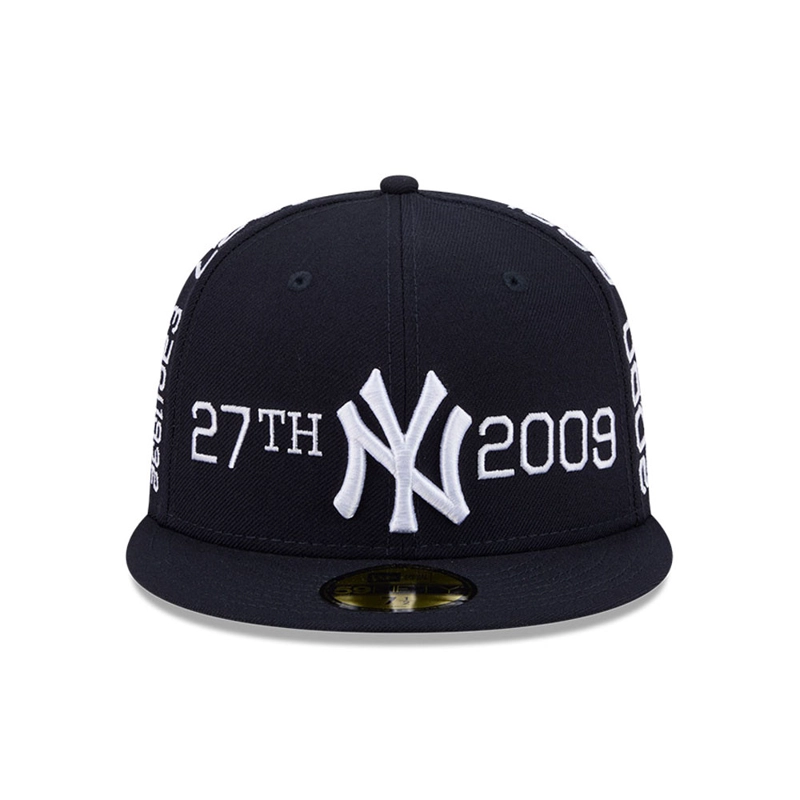 GORRA 59FIFTY 09 MLB NEW YORK YANKEES SPIKE LEE ANIVERSARY AZUL - 3
