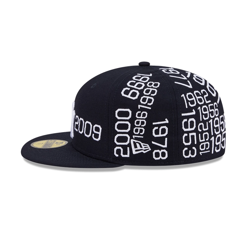 GORRA 59FIFTY 09 MLB NEW YORK YANKEES SPIKE LEE ANIVERSARY AZUL - 4