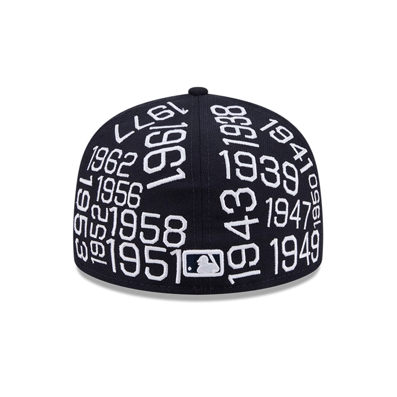 GORRA 59FIFTY 09 MLB NEW YORK YANKEES SPIKE LEE ANIVERSARY AZUL - 6